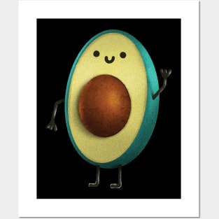 Cude avocado Posters and Art